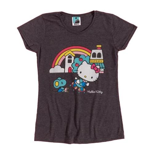 Hello Kitty Womens/Ladies Fine Day Fitted T-Shirt