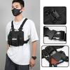 1pcs Oxford Cloth Material Tactical Style Vest Bag Men's Backpack Work Chest Bag Multi-pocket Personalized Backpack