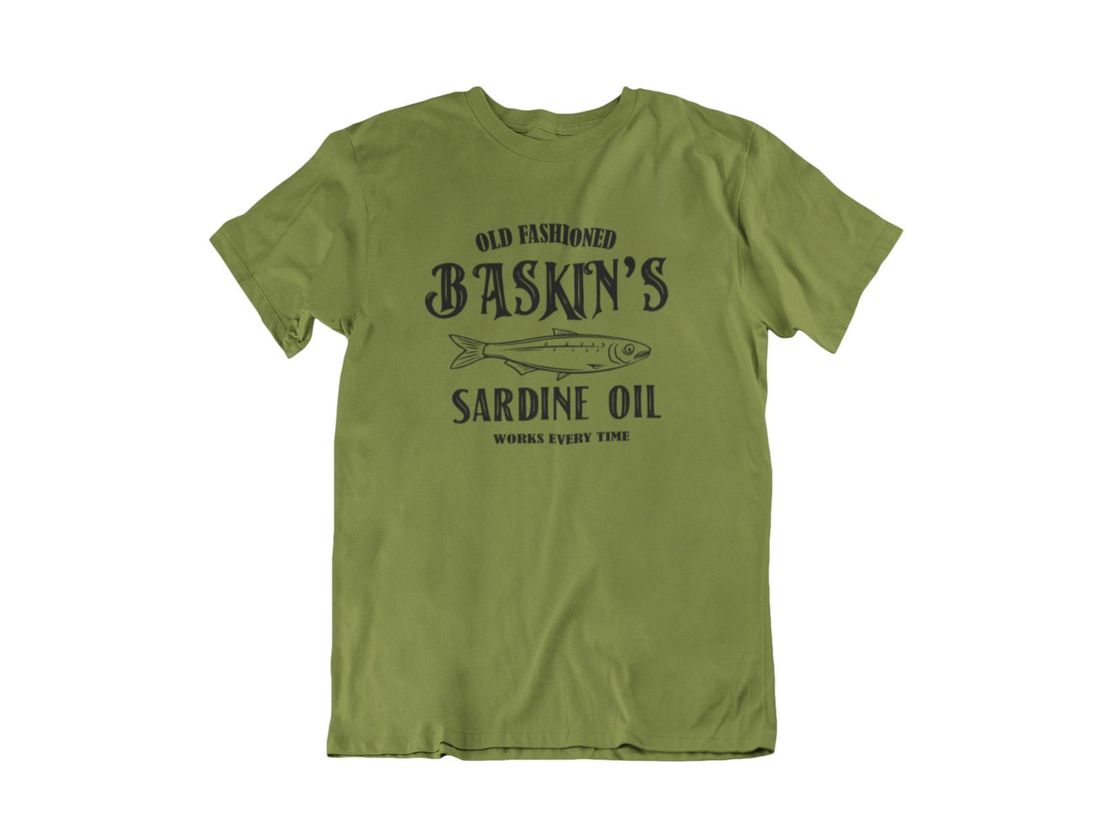 

Футболка Baskin s с маслом сардин, вдохновленная тигром и экзотикой S разноцветный