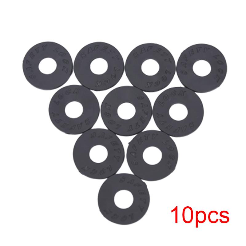 

10Pieces Guitar Savers Strap Lock 25Mm Od 9Mm Musical Accessory Black Red Blue чёрный