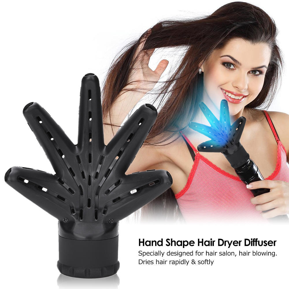 Buy Hair Dryer Diffuser Plastic Hand Shape Hairdressing Curly Hair