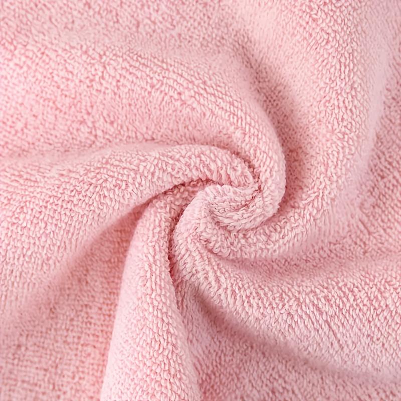 10pcs Pure Cotton 32 thread Small Square Towel 25*25 Cartoon Embroidery Plain Color Hook Square Towel