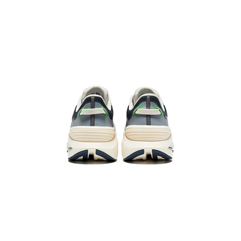 Saucony Shift Flow Lingxun Shock Absorbers Slip Resistant Low top Running Shoes Unisex Gray Blue Saucony S28223-4