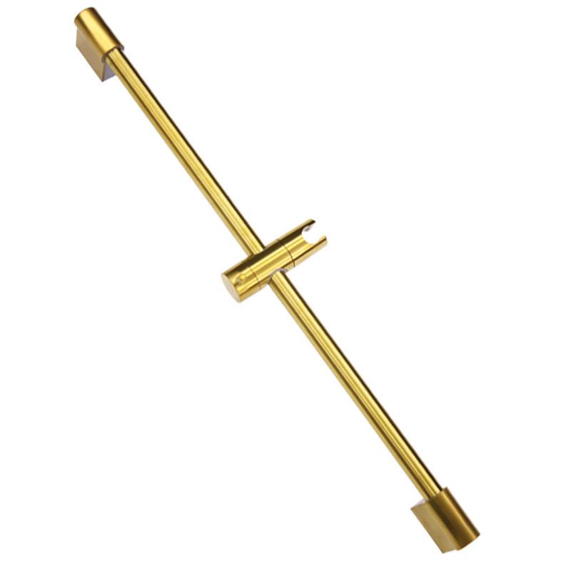 Adjustable 201 Stainless Steel Shower Rod & Head Holder