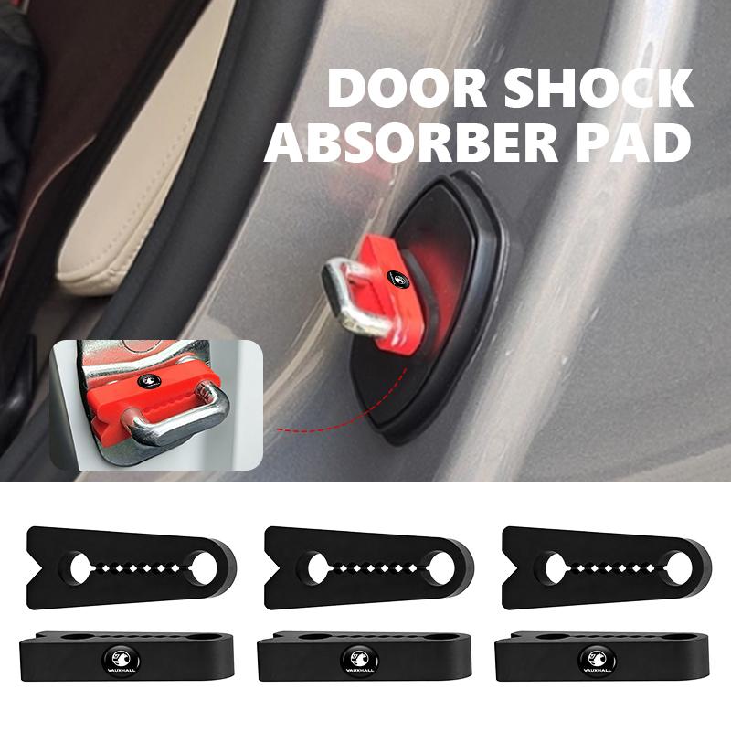 Car Styling Door Lock Sound Deadener Damper Buffer Auto Decorative Accessories For Vauxhall Corsa VXR Crossland Combo Life Astra