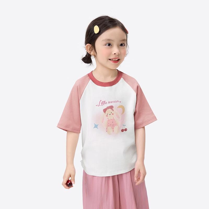 Girls' Cartoon Print Short-Sleeve T-Shirt