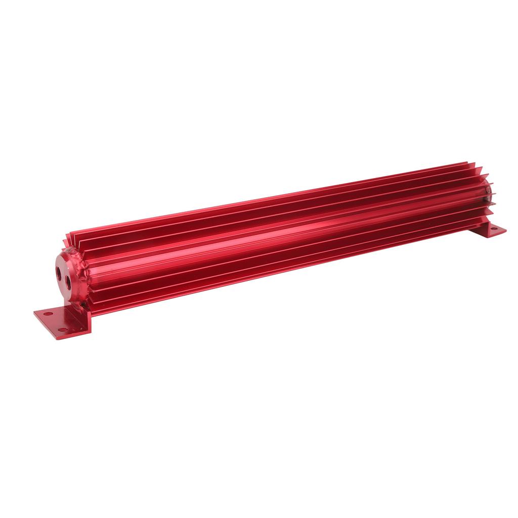 18in Aluminum Finned Oil Cooler Fast Cooling Anodized Fit for Car Truck