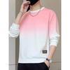2025 Men's Autumn Loose Long-Sleeve Hoodie Base Layer Trendy T-Shirt for Outdoor Wear
