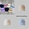 Baseball Cap Women Summer Wide Brim Breathable Sun Hat With Embroidered Letters For Casual Fashion