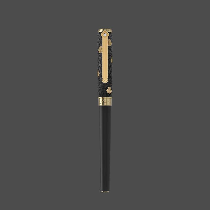 Pimio 85 Series Fountain Pen High end Luxury Pen 10K Gold Fine Nib Business Office School Supplies Stationery PK JINHAO (as the picture,F(10K Gold Nib))
