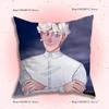 Game D-Dating K-Killmulator Pillow Covers Cartoon Sofa Decorative Home Double-Sided Printing Short Plush Cute Cushion Cover