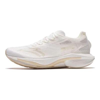 Fashionable Comfortable Simple Versatile Shock Absorbing Non-Slip Breathable Low-Top Running Shoes Men Sneaker White 112425584S-1