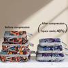 4pcs/set Large Capacity Compression Storage Bag Foldable Travel Packing Organizer  Underwear