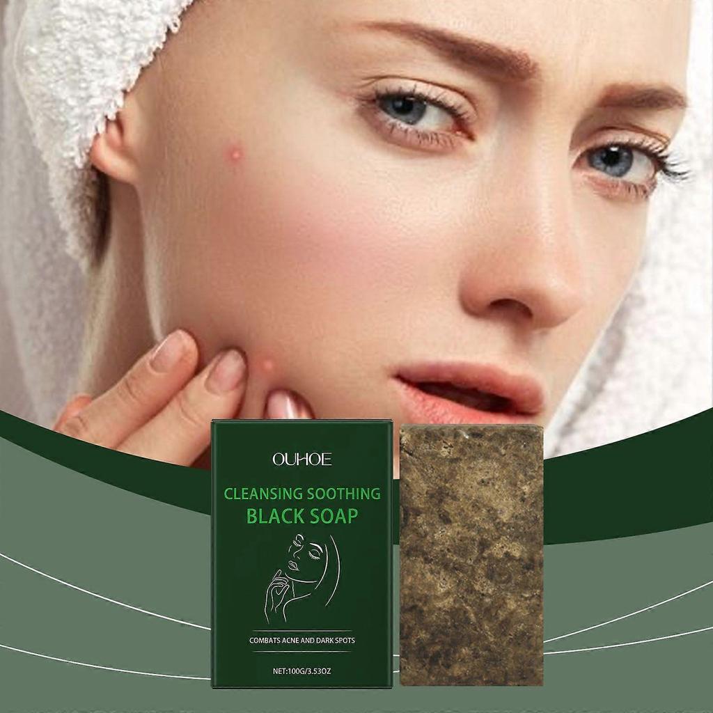 Limited time!!Ouhoe Cleansing And Care Soap Gently Cleanses The Face, Moisturizes And Cares For The Skin, Making It Elastic, Smooth And Delicate