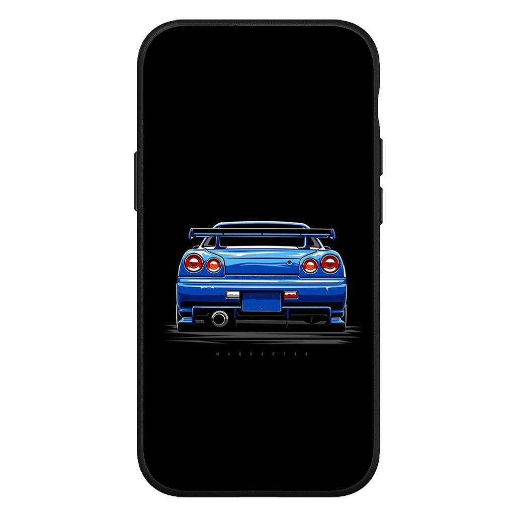 Kryt pro iPhone 16 15 Xiaomi Redmi Note 14 13 12 11 Pro Max X 8 16e Samsung Galaxy S25 S24 S23 Moto OPPO Huawei Supercar Super Car Kreslený Kryt na Telefon
