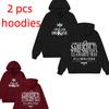 Autumn Fashion Men's Women's Hoodies Trend Letter Printing Unisex Fashion Pullover Long Sleeves Loose Casual Vintage Sweatshirts