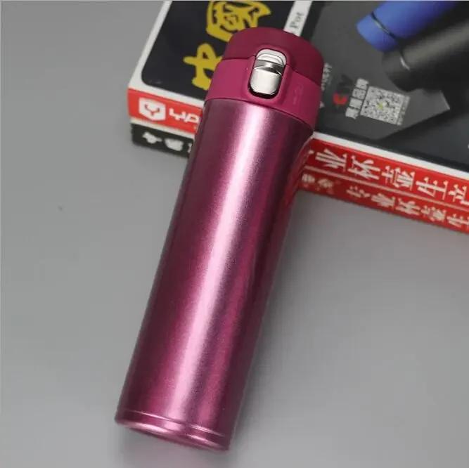 High Quality Portable Thermos Bottle Girl/Boy Stainless Steel Water Bottle Vacuum Flasks Insulated Cup High Capacity Student Tra