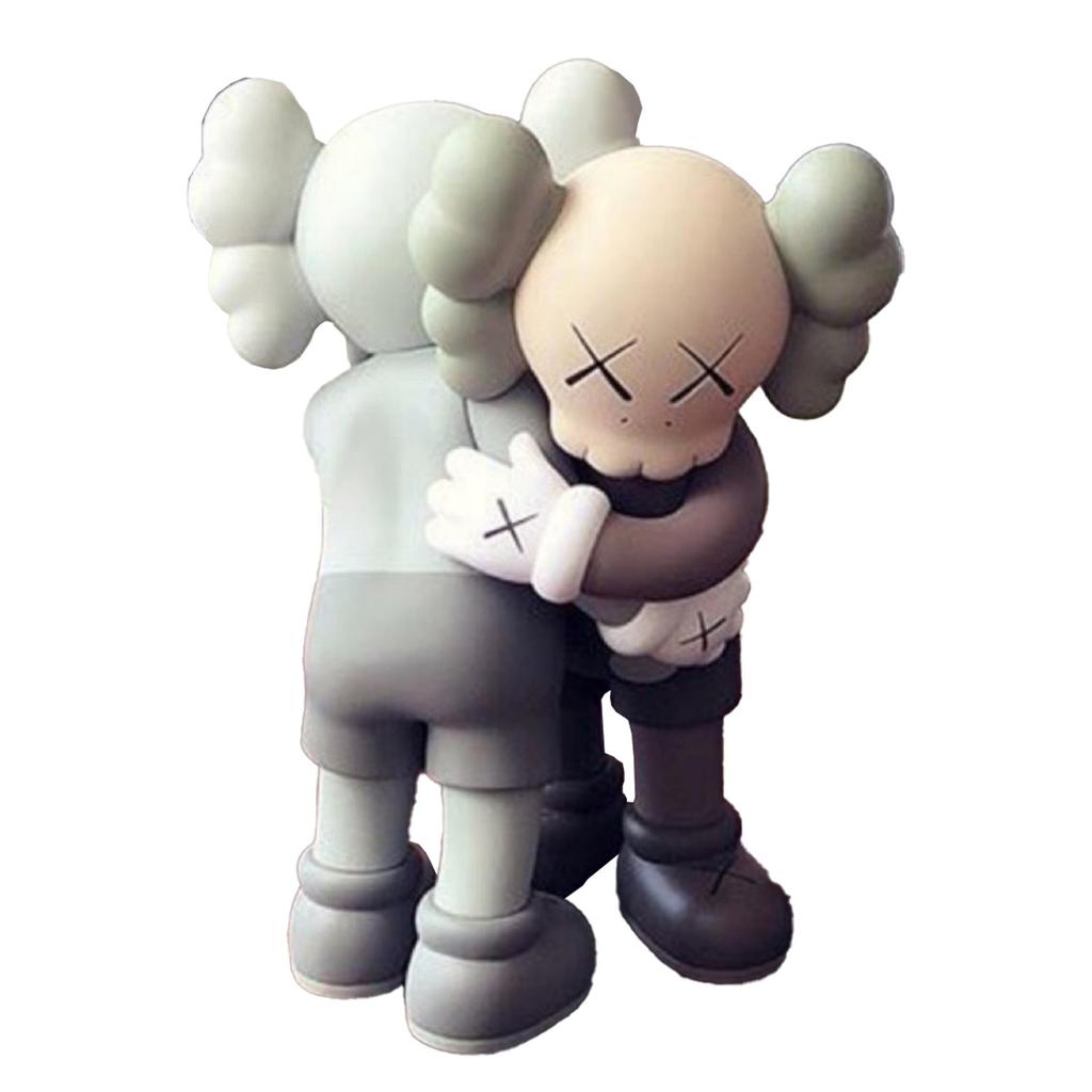 Kaws Semi-Dissected Bear Figure Ornament - Trendy Decorative Toy for Living Room Collection Gift