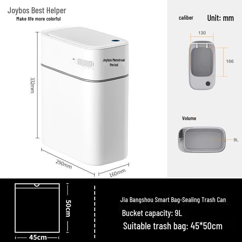 Jiabangshou 9L Smart Sensor Trash Can