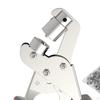 Grommets Hole Punch Plier Set Grommet Press Kit Anti Skid Portable with 6mm for DIY Craft