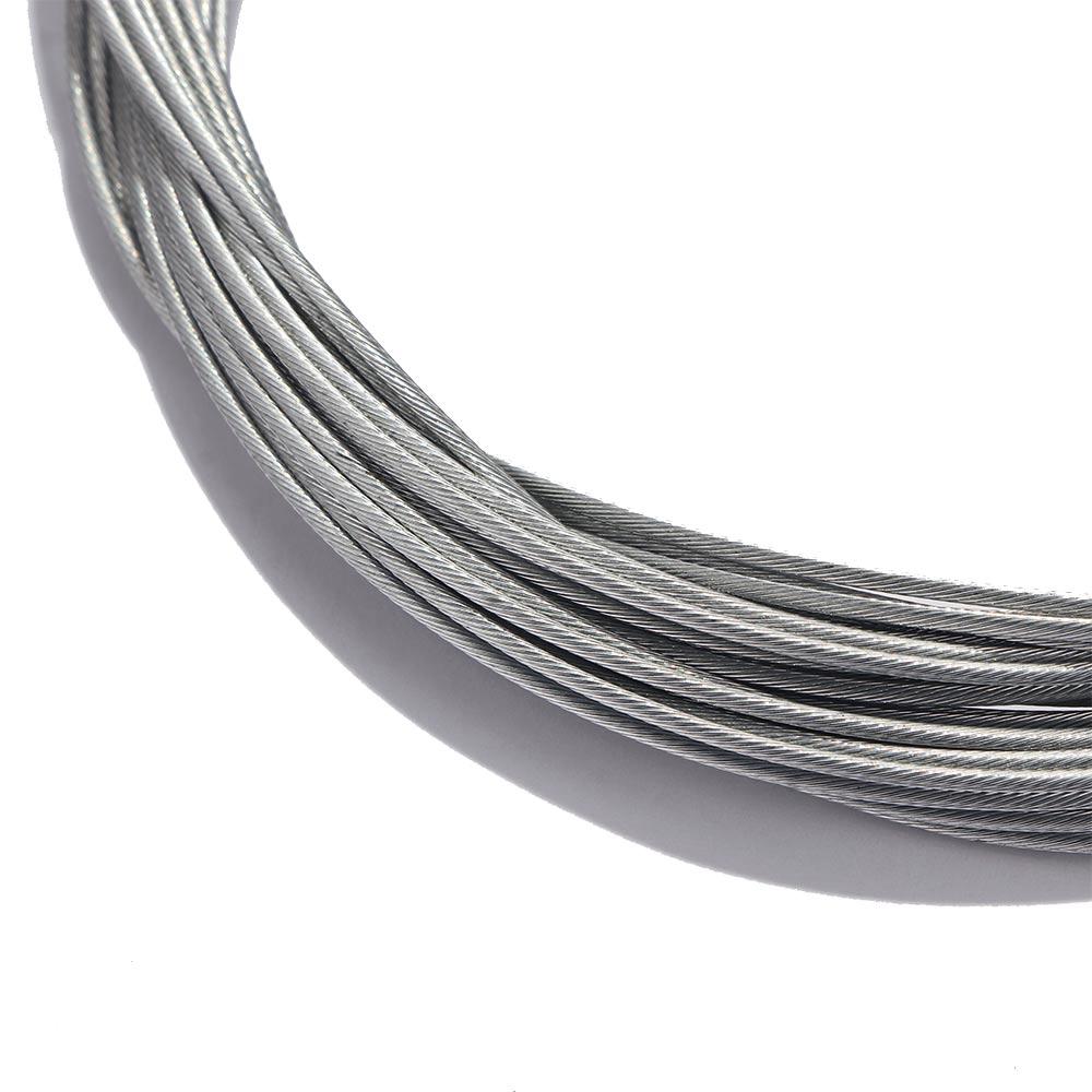 5Pcs 2m Long MTB Steel Mountain Road Bike Shifter Derailleur Wire Gear Cable Bicycle Shift