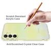 For Samsung Galaxy A16 5G/A16 4G Clear Phone Case TPU+Acrylic Shockproof Phone Back Cover