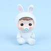 Cake Topper Beautiful Girl Rabbit Baby For Happy Baby Birthday Party Cake Decoration Party Supplies