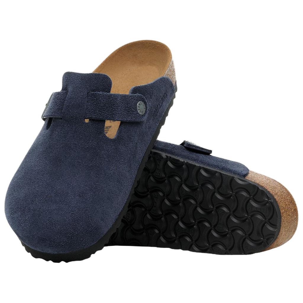 Birkenstock Boston Abrasion Resistant Abrasion Resistant Birkenstock Shoes Unisex Marine Blue 1030816