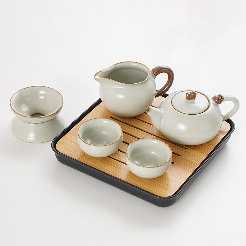 Chuwu Ru Kiln Ceramic Kung Fu Tea Set
