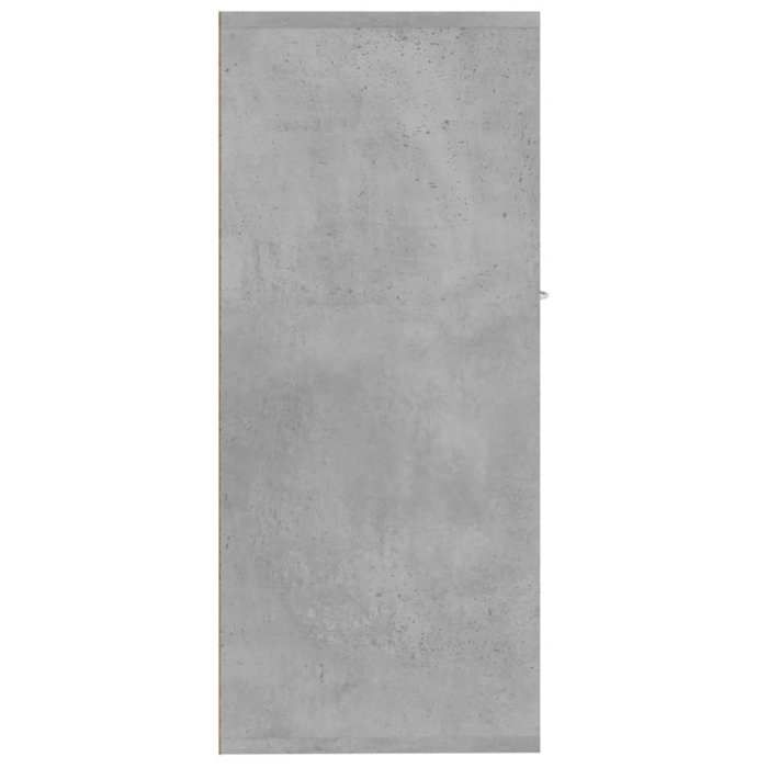 *NEW Enfilade Commode intérieure - Buffet Gris béton 88x30x70 cm Classique - Bois d'ingénierie CL45891