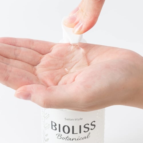 SALON STYLE KOSE Biolis Botanical Shampoo (Smooth & Sleek) Refill Large Capacity 680mL (2 regular size) Includes bonus