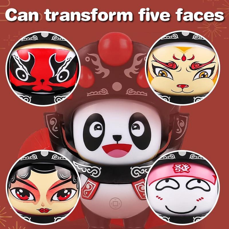 Creative Sichuan Opera Face Changing Doll Stress Reducing Toy With A Face Changing Face In One Second, As A Gift For Girlfriend