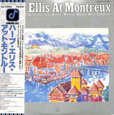 LP Record HERB ELLIS  At Montreux Summer 1979 ICJ70205 CONCORD JAZZ Japan Jazz Used