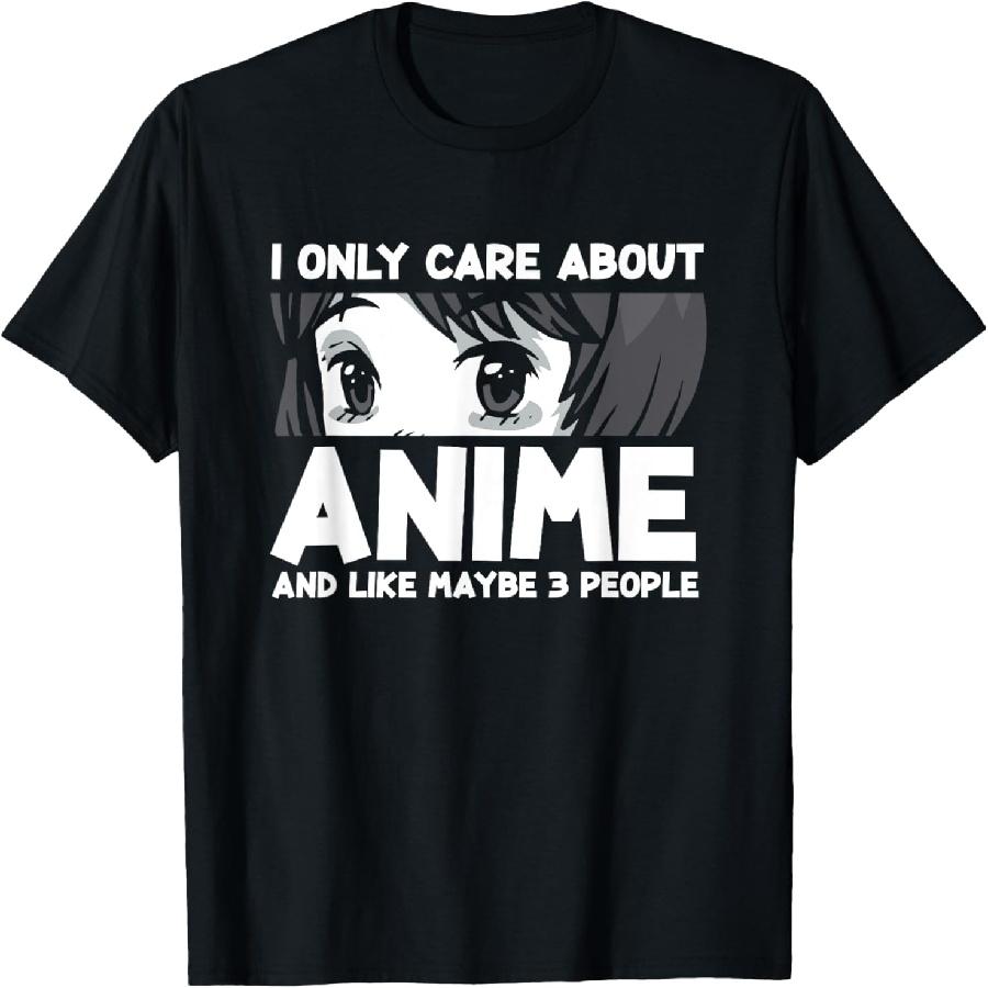 Cute Anime Manga Girl Design T-Shirt