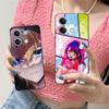 Anime Oshinoko AI Hoshino Phone Case for Xiaomi Redmi Note 14 13 12 11 S Pro Plus 4G 5G Colorful Printing Cover Pretty Luxury