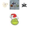 Christmas Nightmare Series Brooch Gothic Witch Pin European And American Halloween Collection Metal Badge