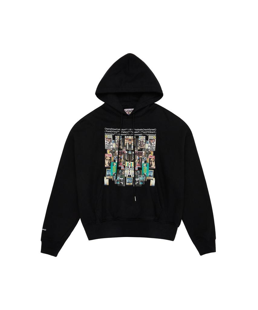 Cherry Driver X Point Of Time ‘Video Tape’ Hoodie (Black)