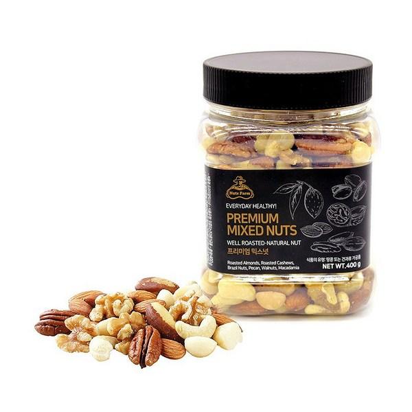 Nuts Farm Premium Mixed Nuts, 400g, 1 piece, Korean nuts