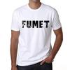 Ultrabasic Herren Fumet T-Shirt Fumet Grafik T-Shirt Umweltfreundlich
