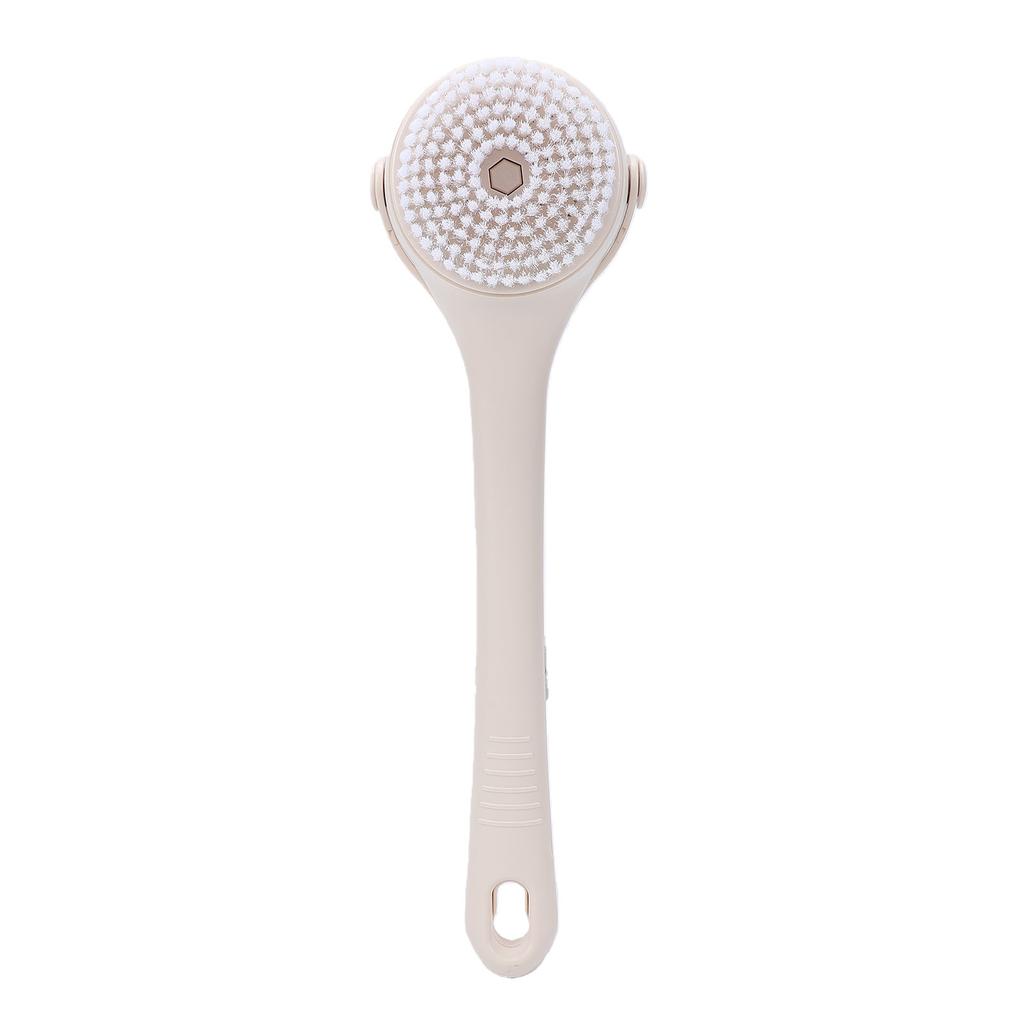 Electric Shower Brush with Expandable Long Handle Multifunction Waterproofing Power Back Scrubber for Bath Cleanse
