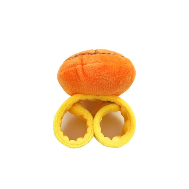 Pin Cushion Holders Wrist Pin Cushions Cute Pineapple Lemon Shaped Pad with Circle Bracelet DIY Needlework