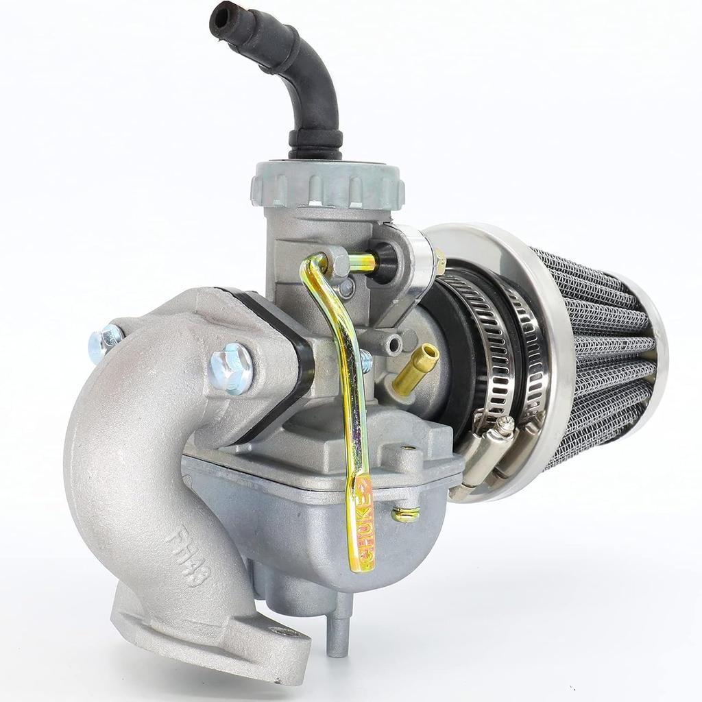 PZ20 Carburetor Replacement For Kazuma Baja 50Cc -125Cc TaoTao 110B NST SunL Chinese Quad 4 Stroke ATV 4 Wheeler Go Kart Dirt Bike CRF50F XL75 CRF80F