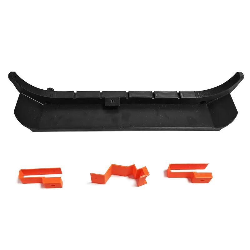1 Set Motorhome Bonnet Vent Water Deflector Kits With Drain Pipes Screws For Fiat Ducato Peugeot Boxer Citroen Relay