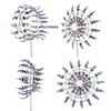 Popular Outdoor Rotating Windmill Garden Decoration - Creative Metal Wrought Iron Craft