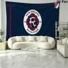 New England Revolution Wall Tapestry Aesthetic Wall Hanging Printed Fabric Blanket Decorative Tapestries for Bedroom Living Room Home Decor