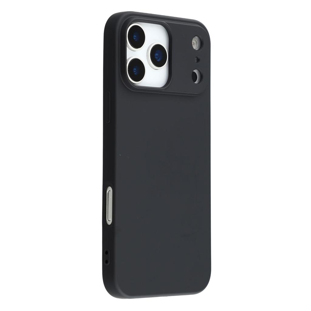 For iPhone 17 Pro TPU Case Soft Fiber Lining Anti-Scratch Phone Cover