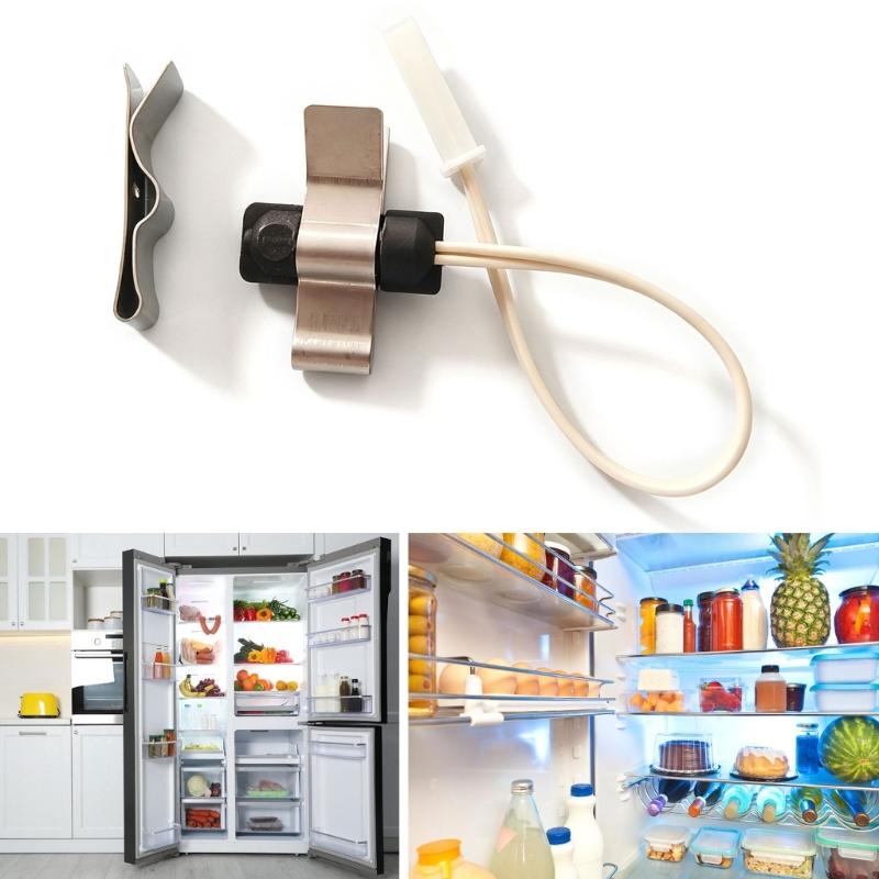 Wohnmobil Kühlschrank Sensorbaugruppe 629409 mit Clip-Kit und Steckverbindungsgeschirr, Thermistor-Ersatz für die Lebensmittelraumüberwachung