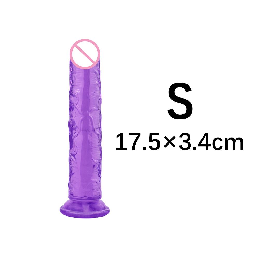 Strong Suction Cup Jelly G-spot Dildo Huge Lifelike Penis Dick Anal Female Sexy Products Sex Toys