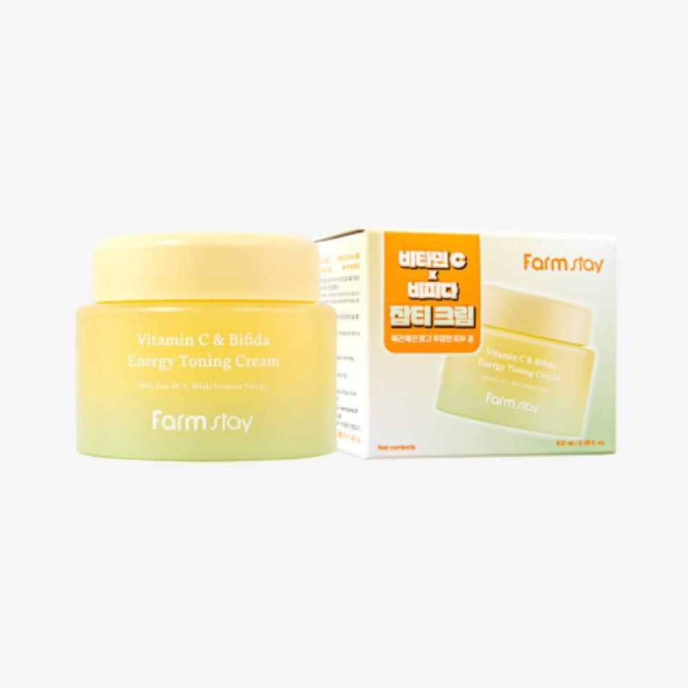 

Farmstay Осветляющий тонизирующий крем для лица с витамином C 100 мл