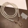 Lanière Anti-Perte Universelle pour Téléphone Collier Porté en Bandoulière Chaîne de Téléphone Longues Bandoulières Perles Pour Iphone Xiaomi Samsung Huawei Pendentifs